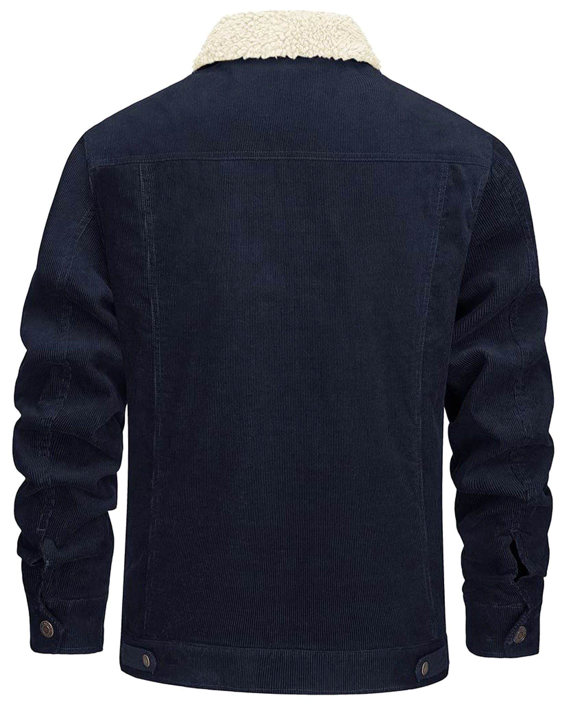 NordWool™ – Corduroy Lapel Plush Jacket for Men - enhanced image 2