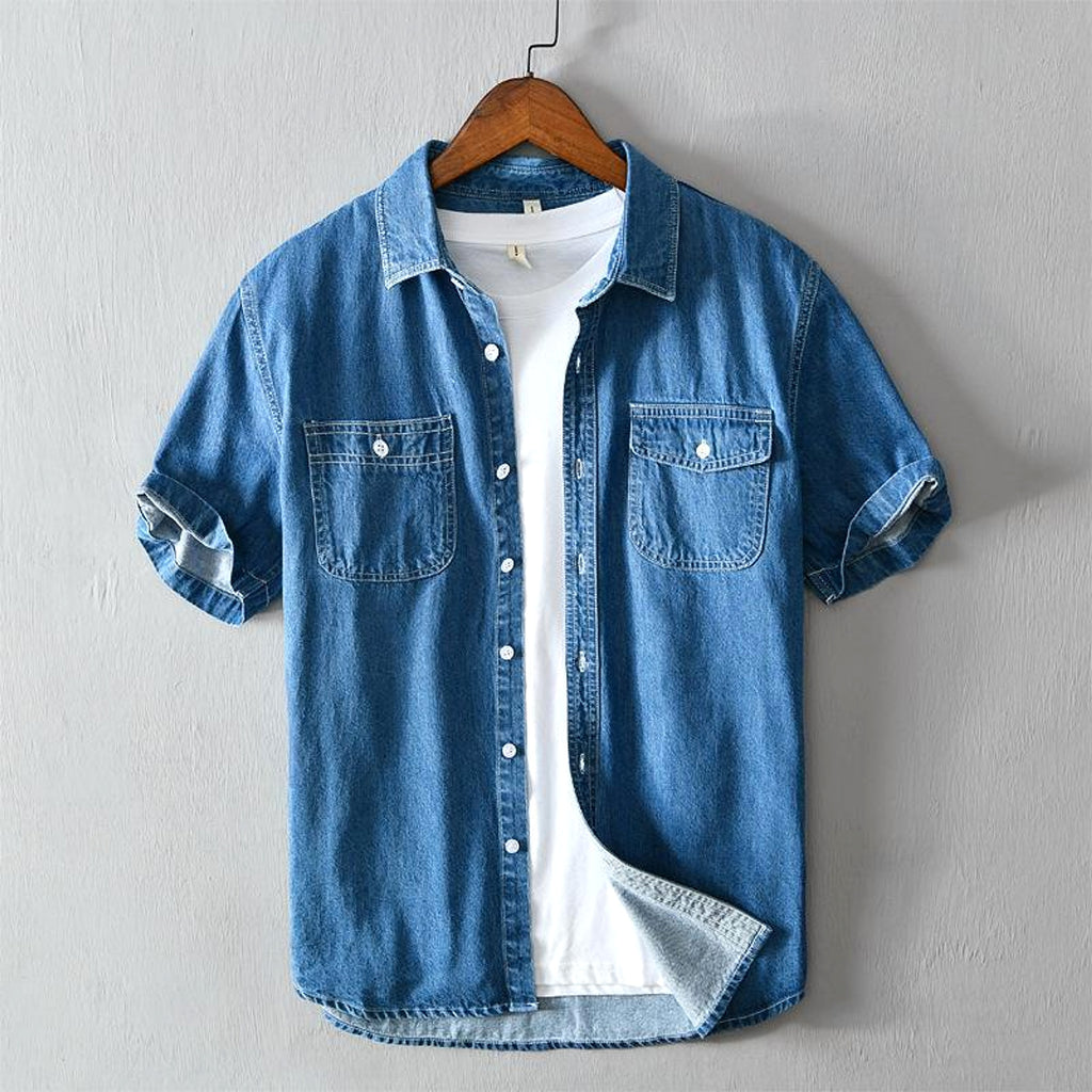 Cotton DressShirt Coat For Men - enhanced image 2