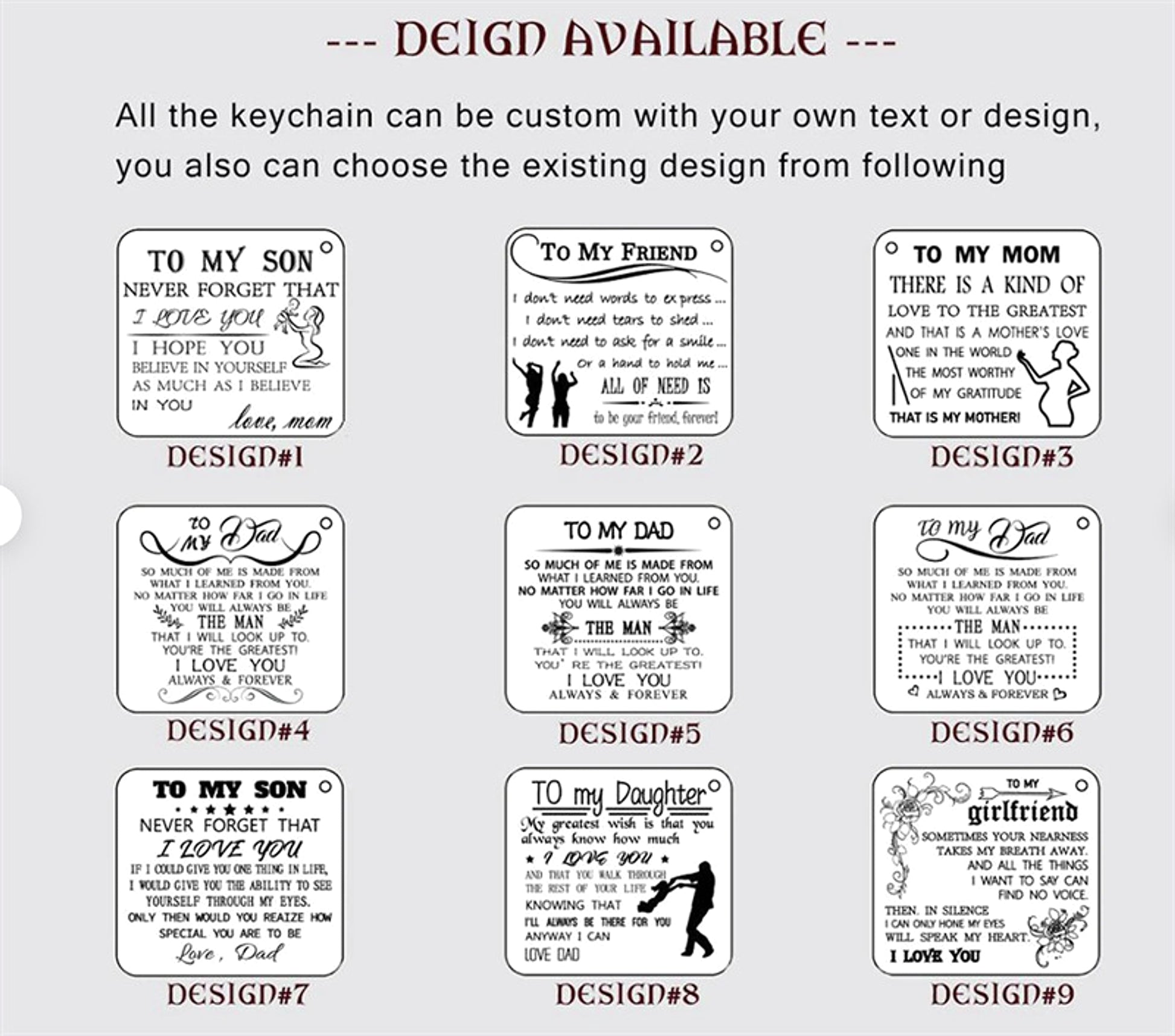 Personalized Calendar Keychain – Engraved Date Keepsake for Special Moments - enhanced image 2