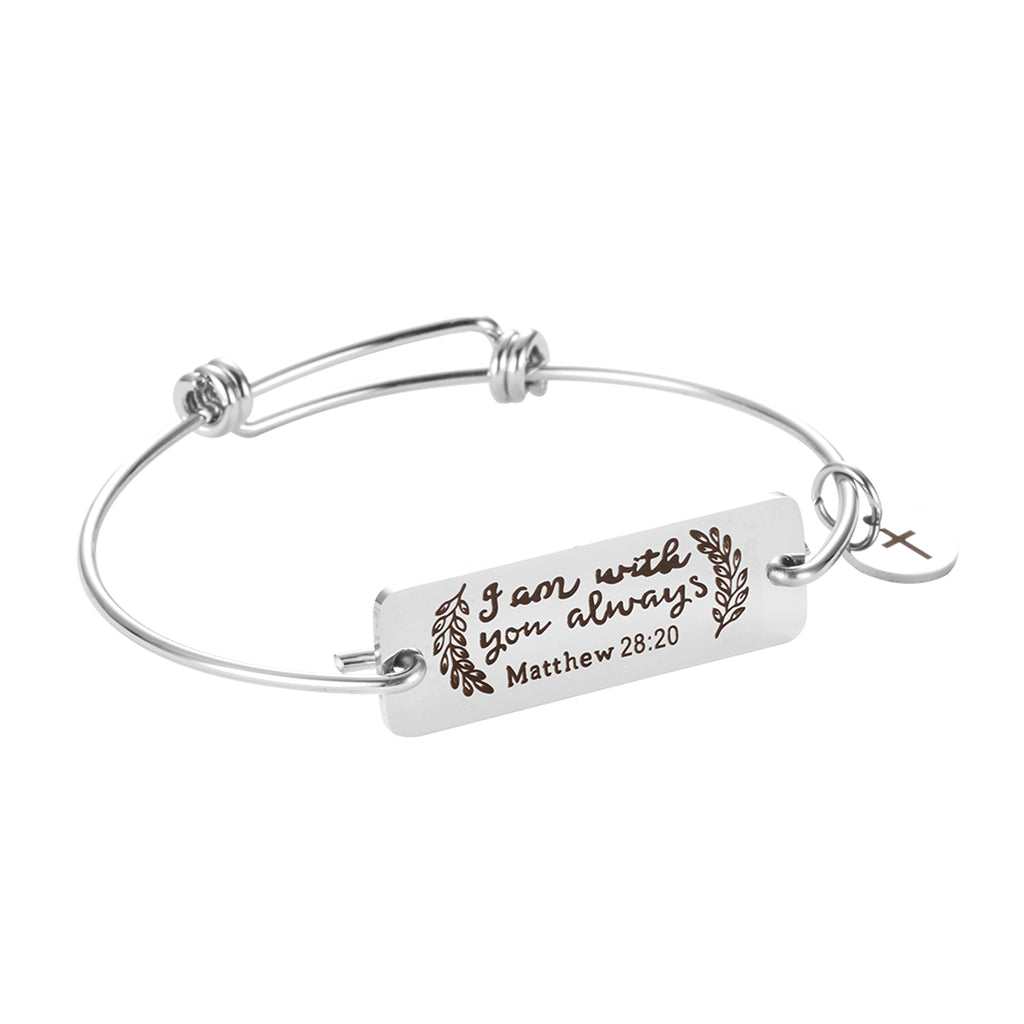 Personalized Engraved Stainless Steel Bracelet – A Timeless Keepsake! - enhanced image 2