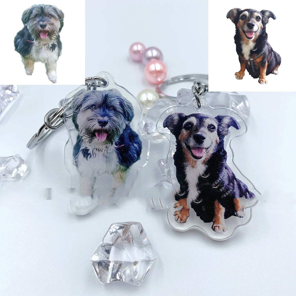 Custom Acrylic Cartoon Keychain – A Fun & Personalized Accessory! - enhanced image 2