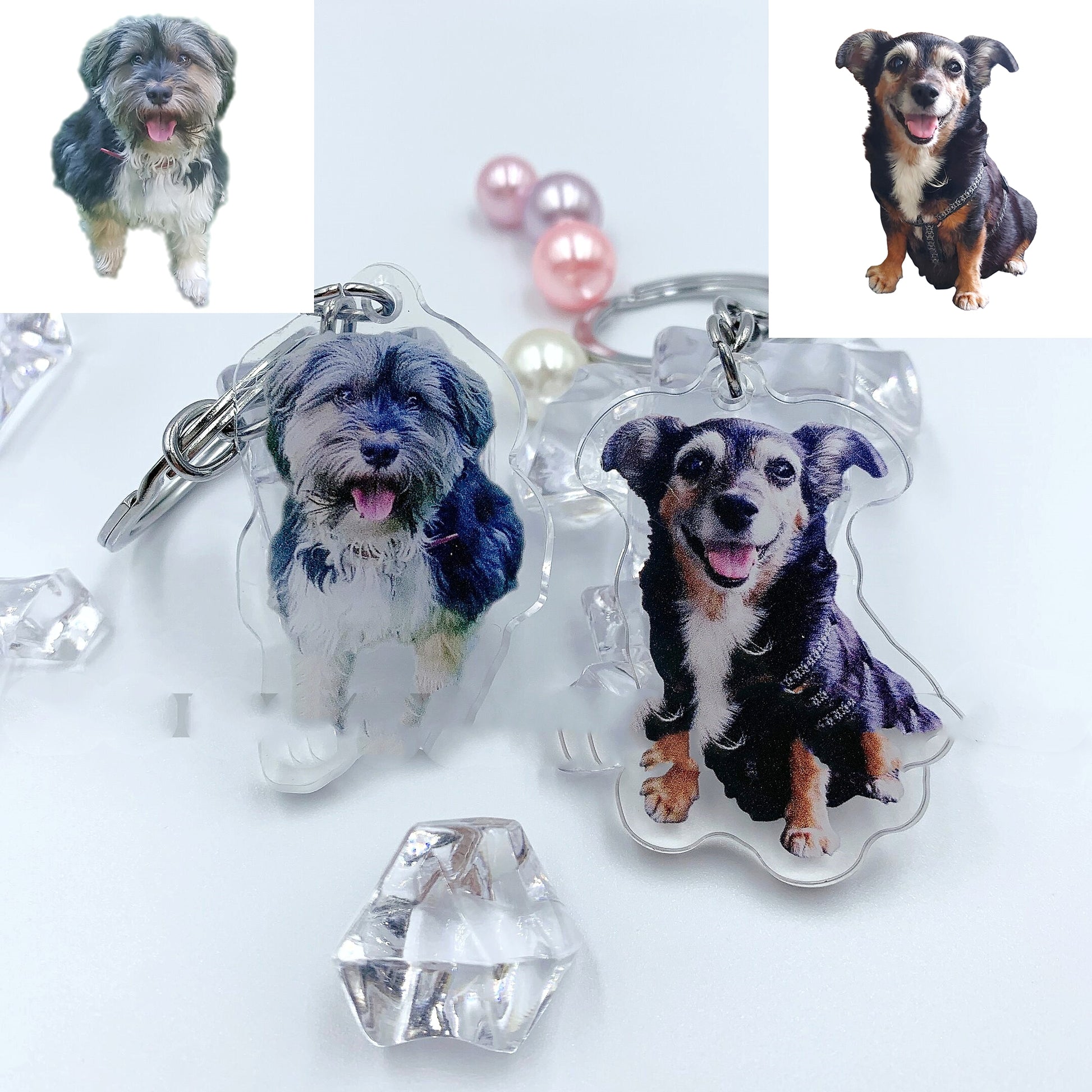 Custom Acrylic Cartoon Keychain – A Fun & Personalized Accessory! - enhanced image 2