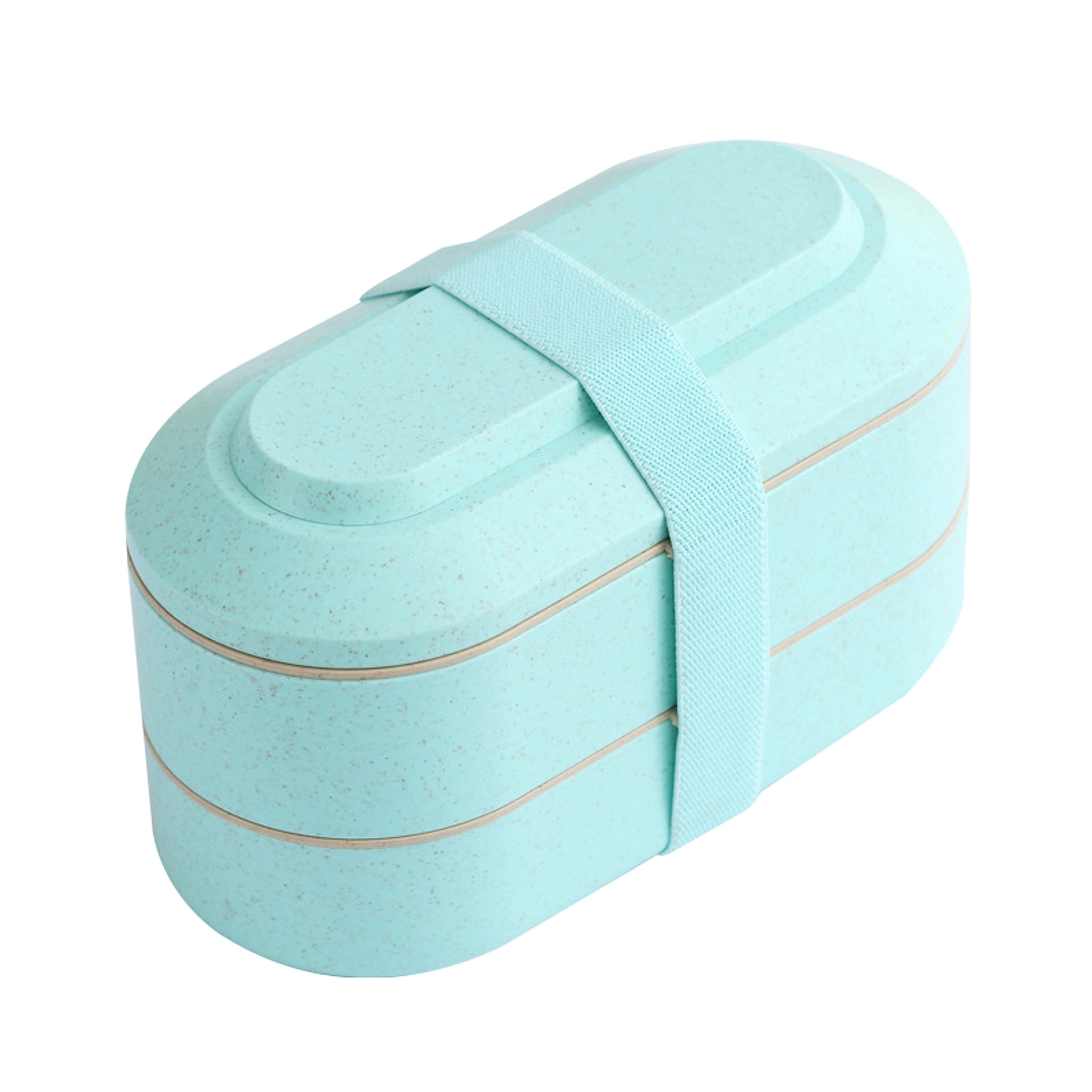 EcoBento™ – Japanese Wheat Straw Bento Box | Microwave Safe & Minimal Design - enhanced image 2