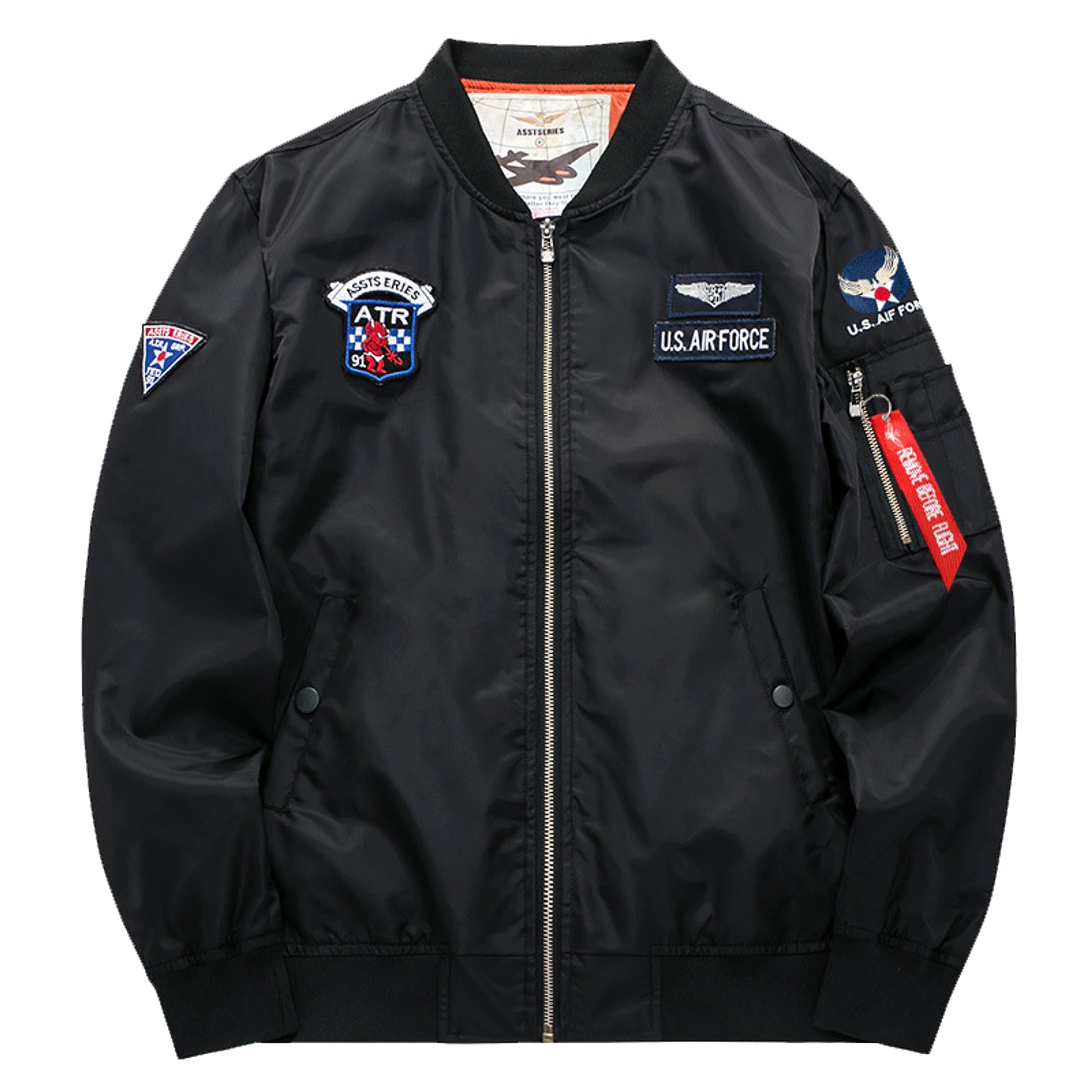Embroidered jacket men - enhanced image 2