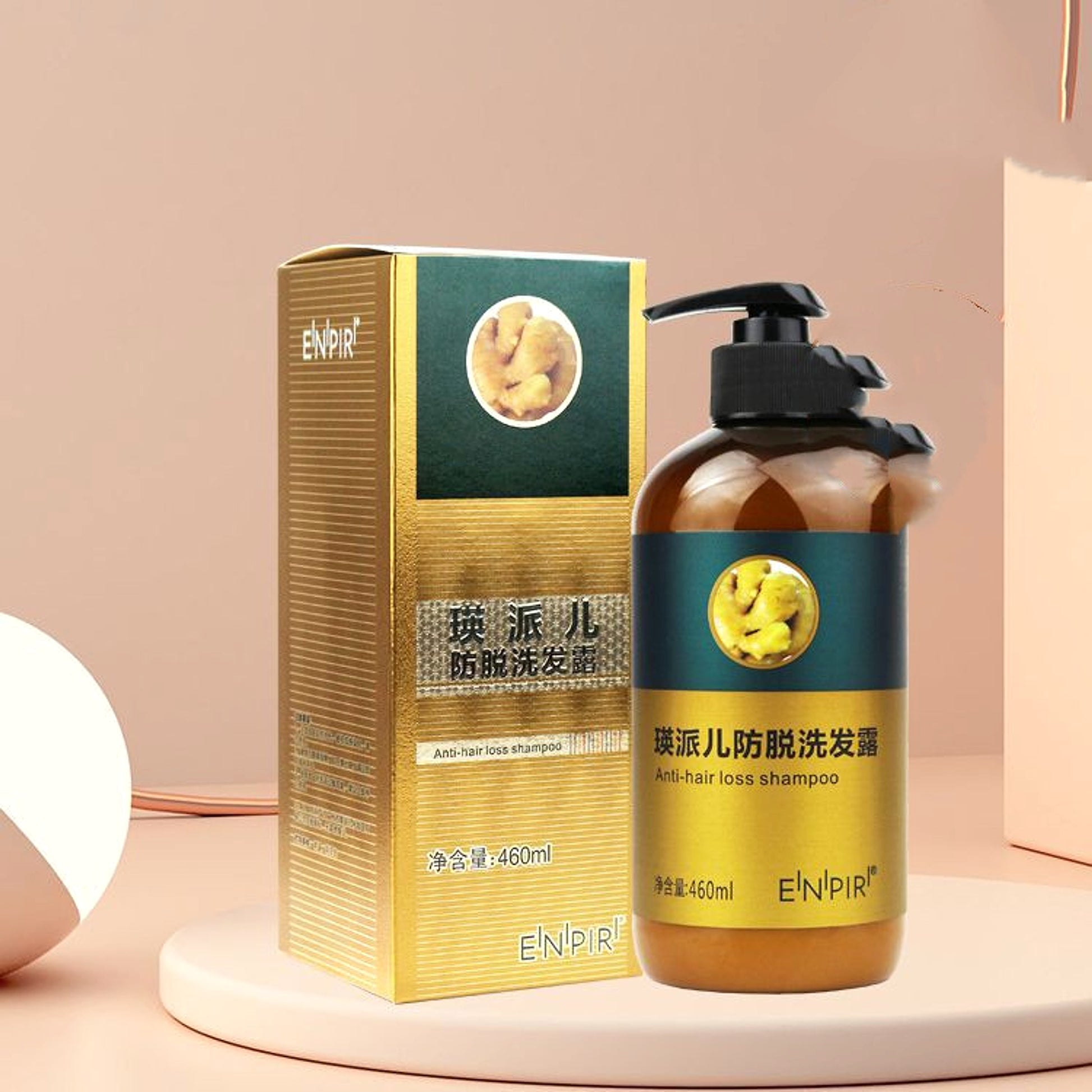 Enherb™ Ginger Anti-Break Shampoo – Nutrient-Rich Hair Defense - enhanced image 2