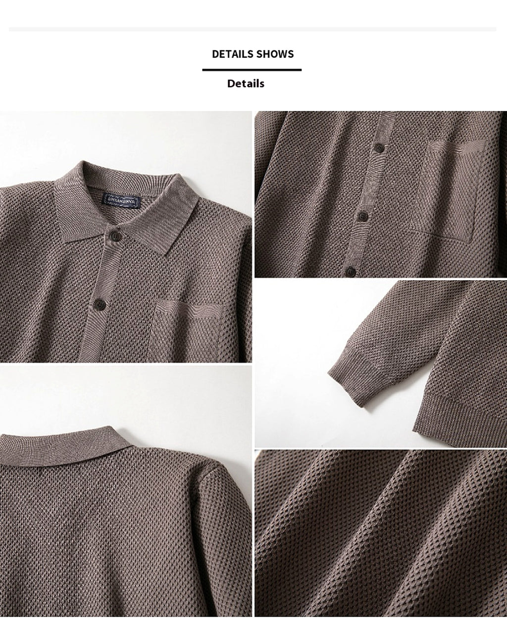European And American Style High-density Sweater Coat - enhanced image 2
