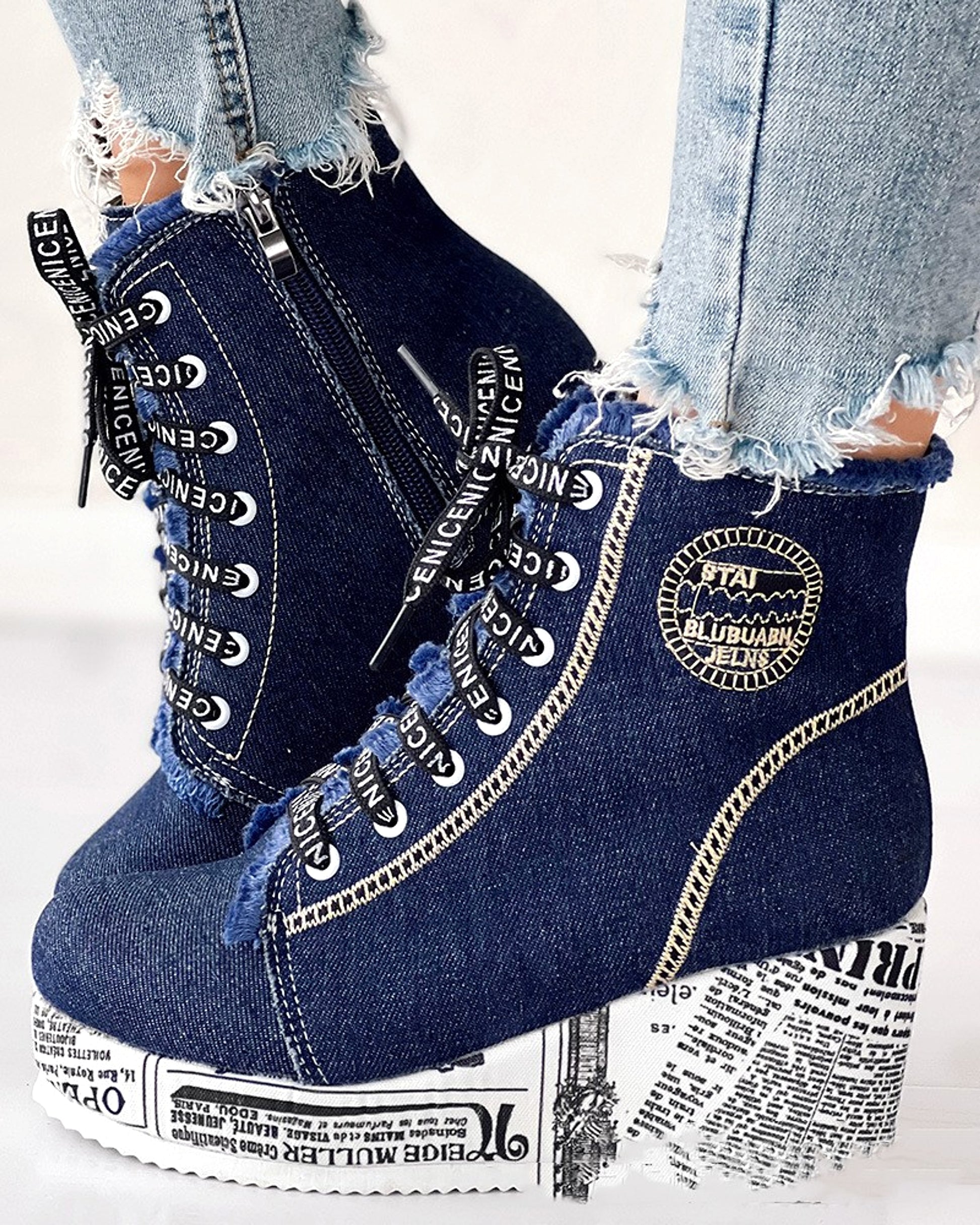 European And American Women's Clothing Colorful Rose Sneaker - enhanced image 2