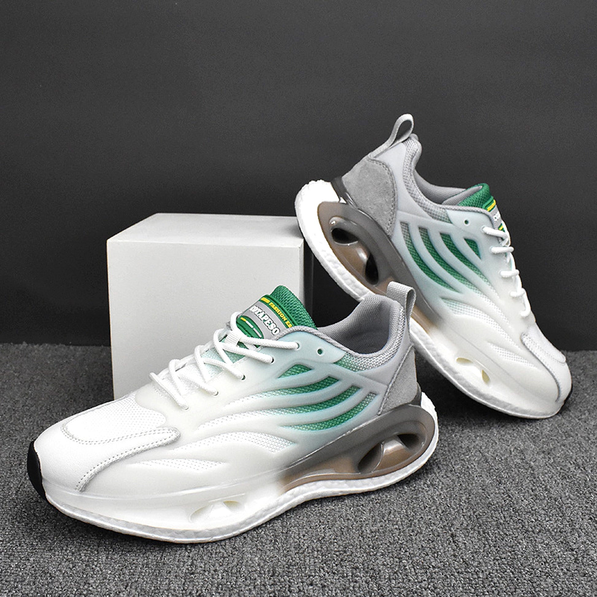 THIKK™ UrbanStack – Minimalist Mesh Sneaker with Chunky Sole - enhanced image 2