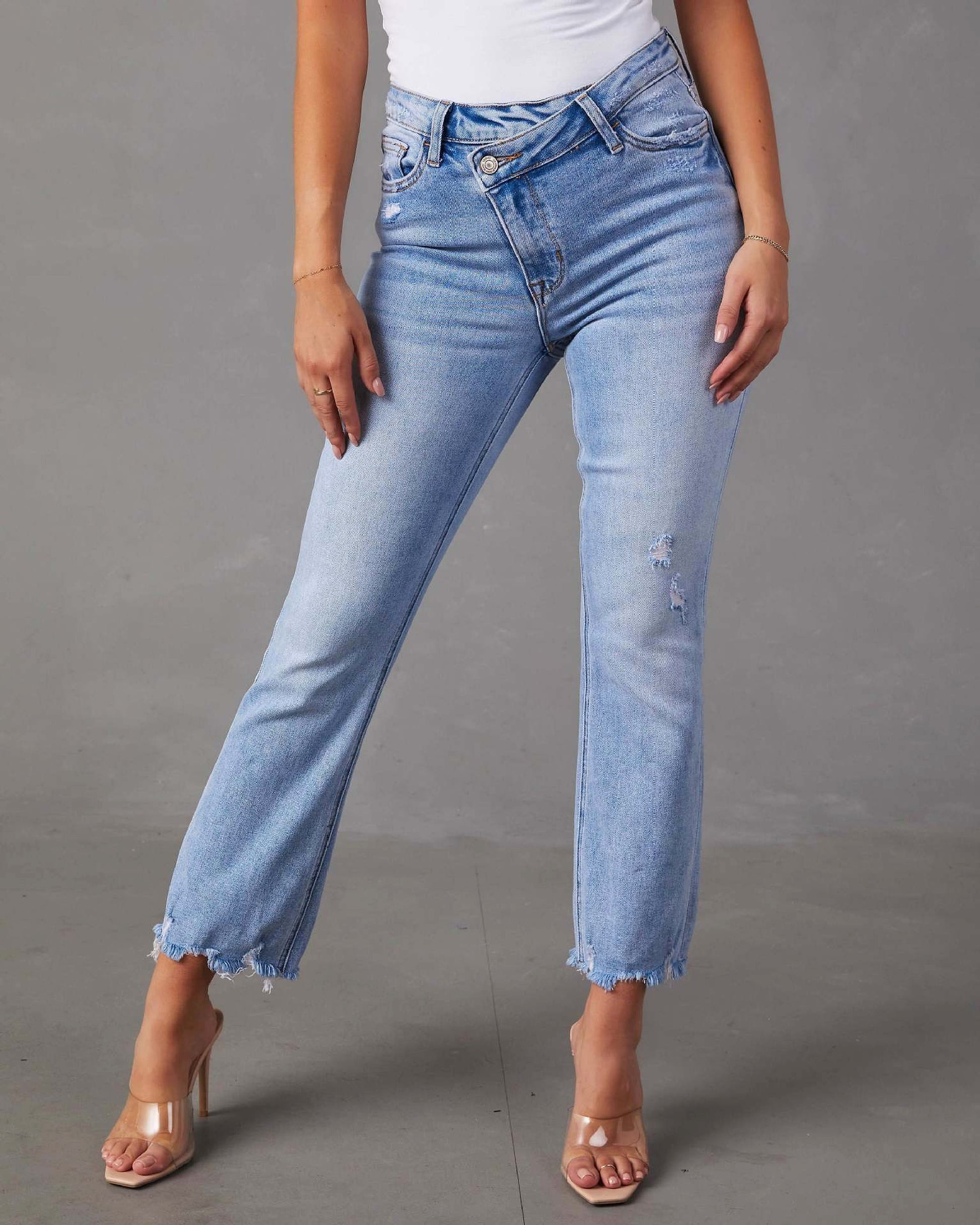 A.1 Fashion Wash Jeans For Women - enhanced image 2