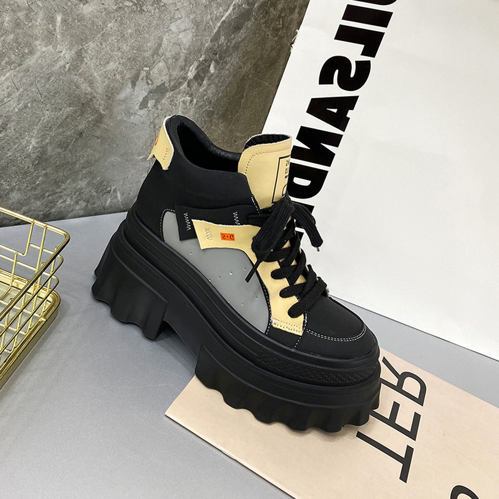 ALLFASHION™ – AltRise Chunky High-Top Platform Sneakers - enhanced image 2