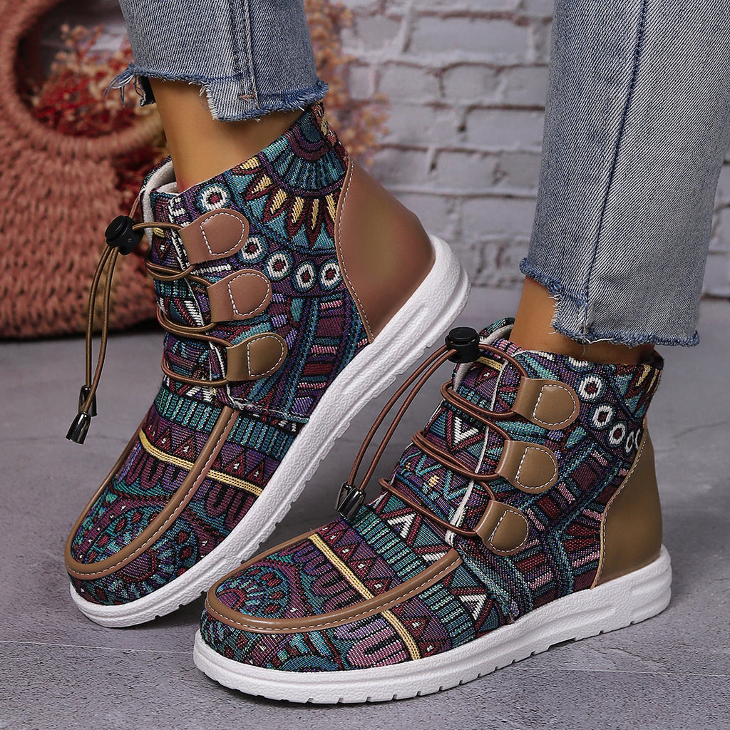 Fashionable Warm Women's Casual Boots - enhanced image 2