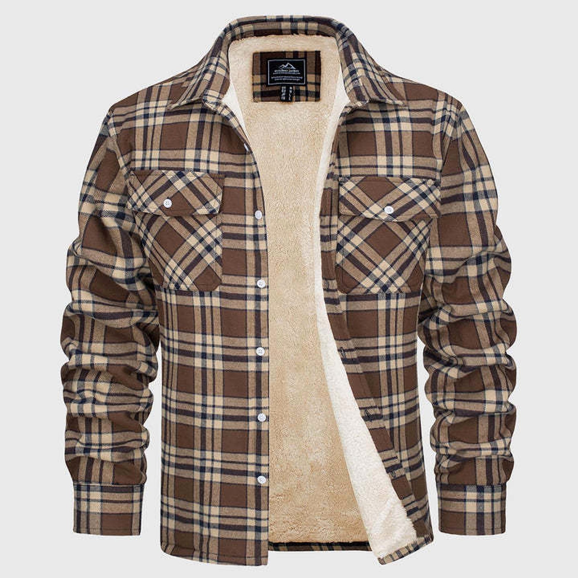 NordTrail™ – Fleece-Lined Lumberjack Shirt Jacket - enhanced image 2