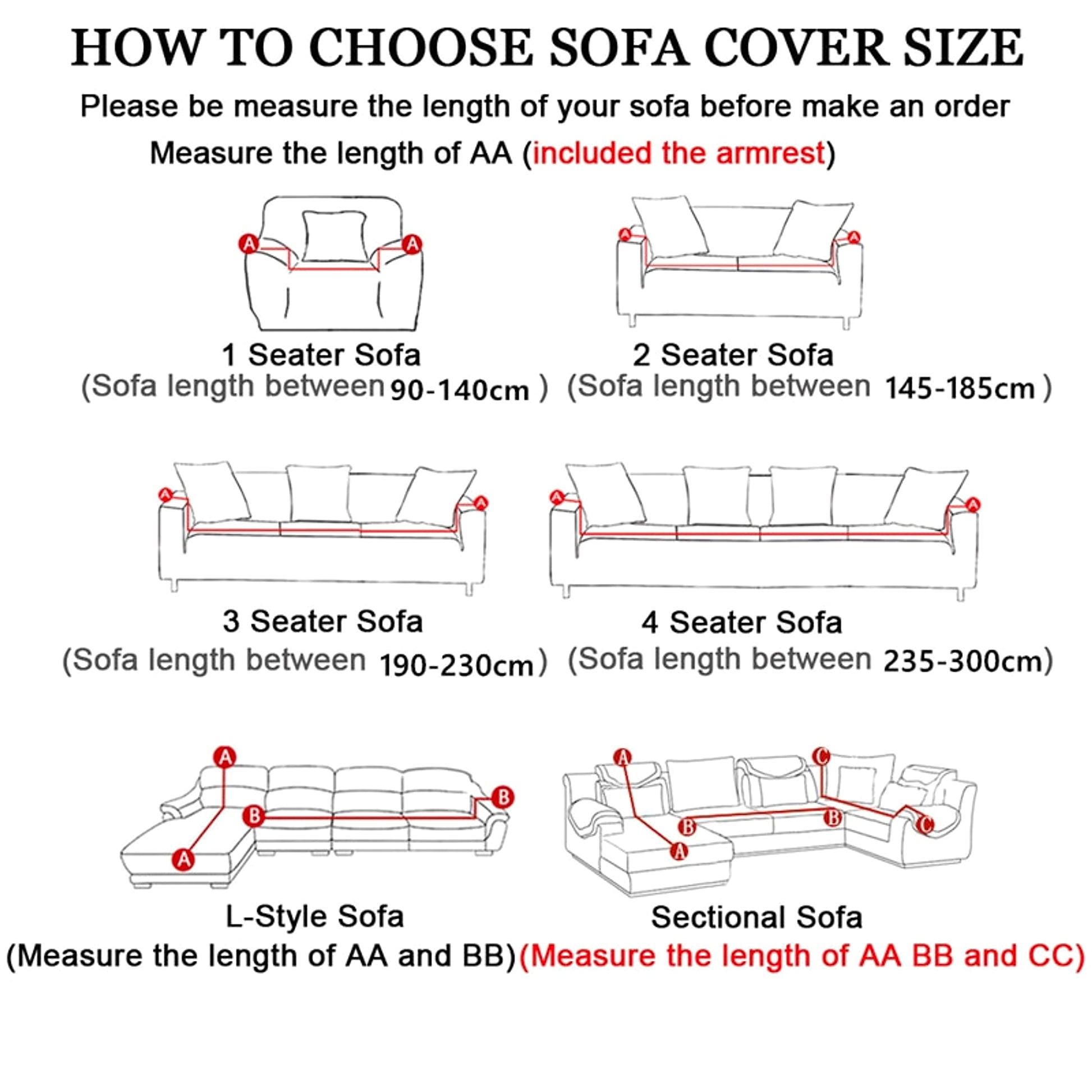 FlexiCover™ – Universal Elastic Sofa Slipcover - enhanced image 2