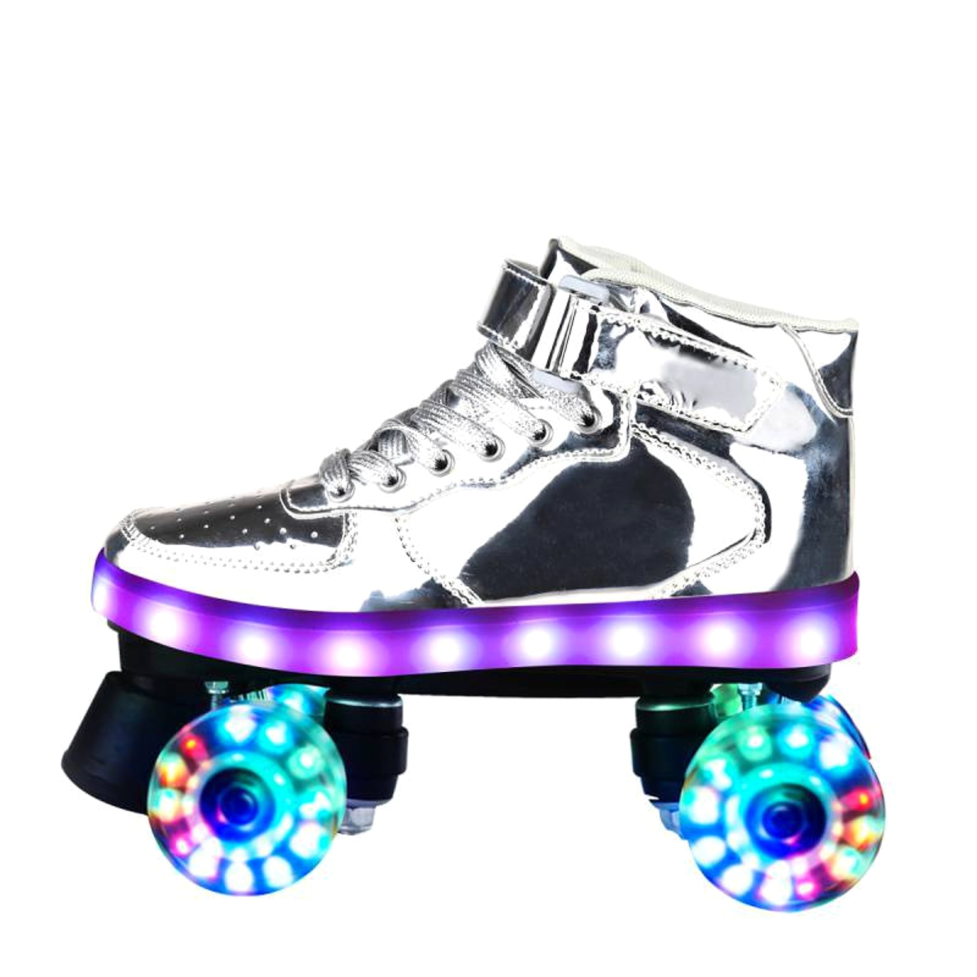 A Four-wheel Skating Flashing Roller Skates - enhanced image 2