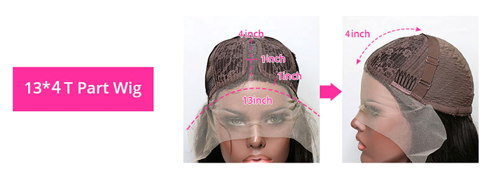 LuxeWave - Half Lace Real Hair - enhanced image 2