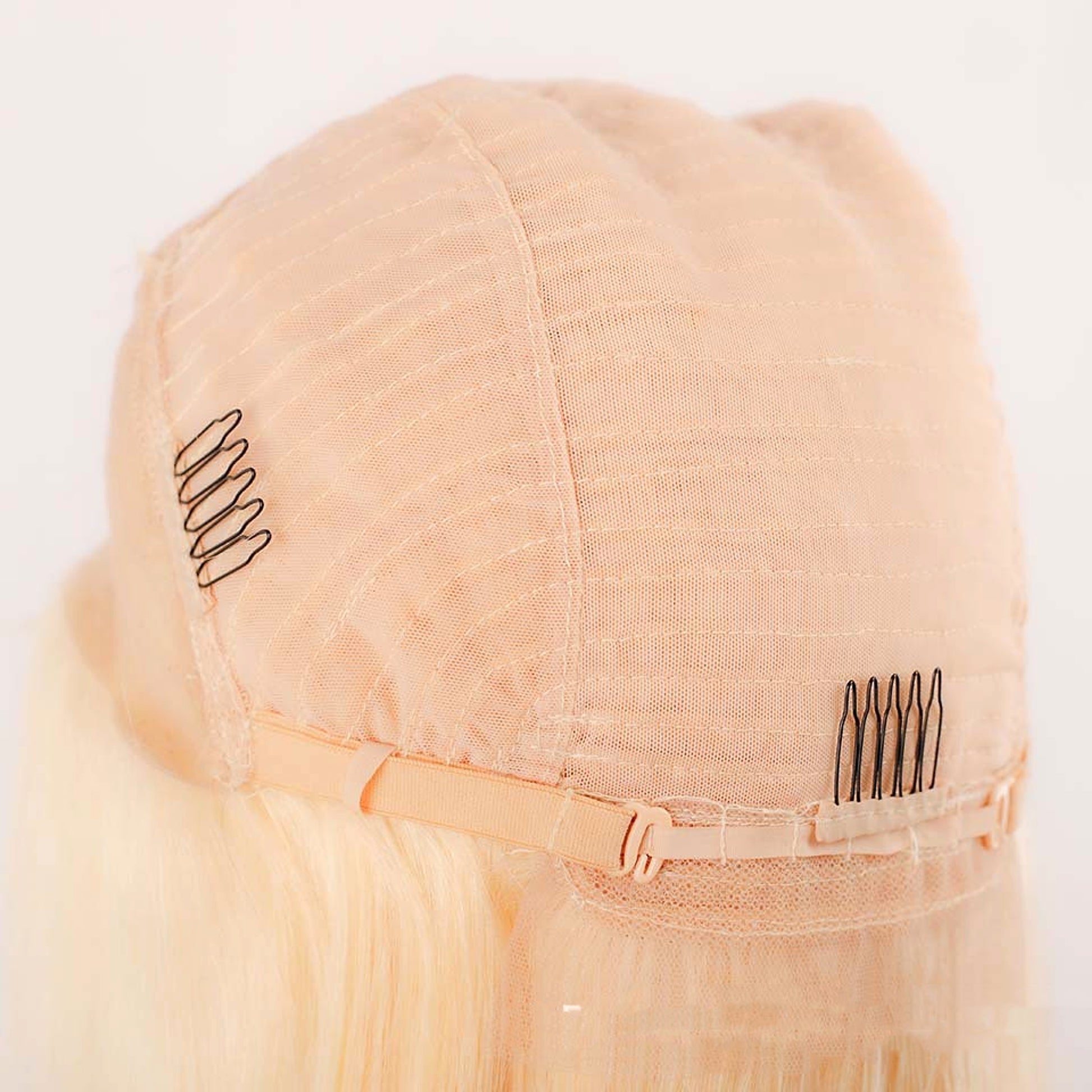 VelvetGlow Headband Wig Blonde - enhanced image 2