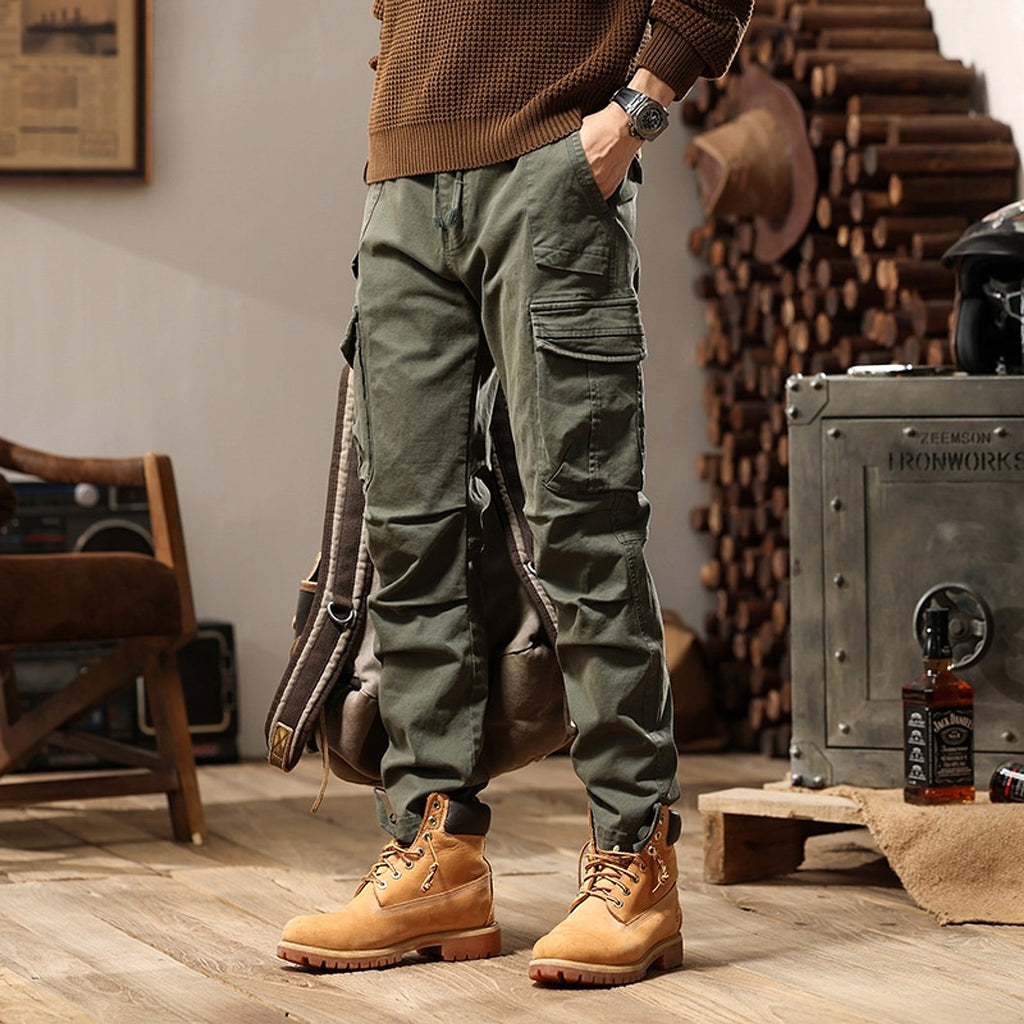 High Street Loose Functional Casual Pants Men - enhanced image 2