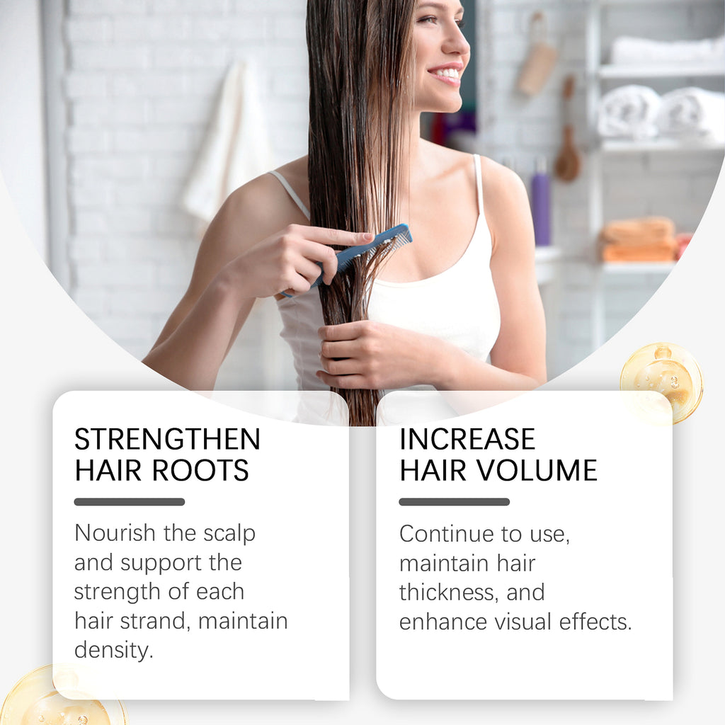 Hoegoa Chamomile Shampoo for Smooth & Shine | For Dry & Frizzy Hair - enhanced image 2