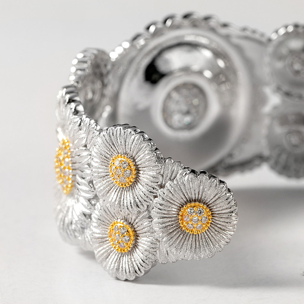 Italian Craftsmanship Vintage Lace Bracelet - enhanced image 2
