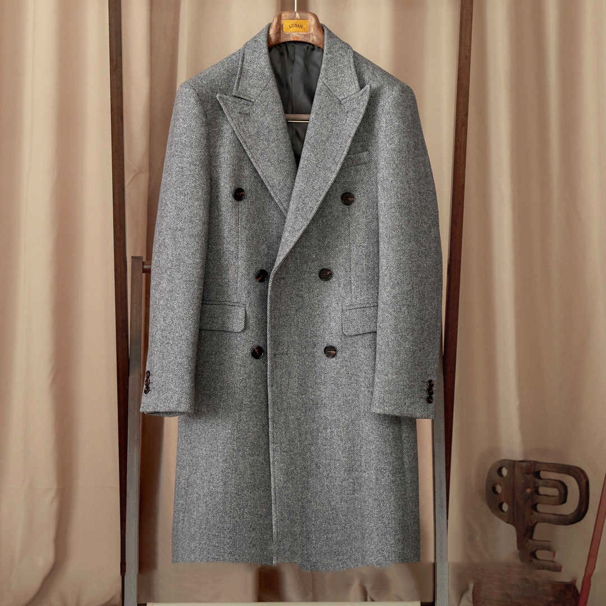 Italian Slim Fit Warm Coat For Men - enhanced image 2