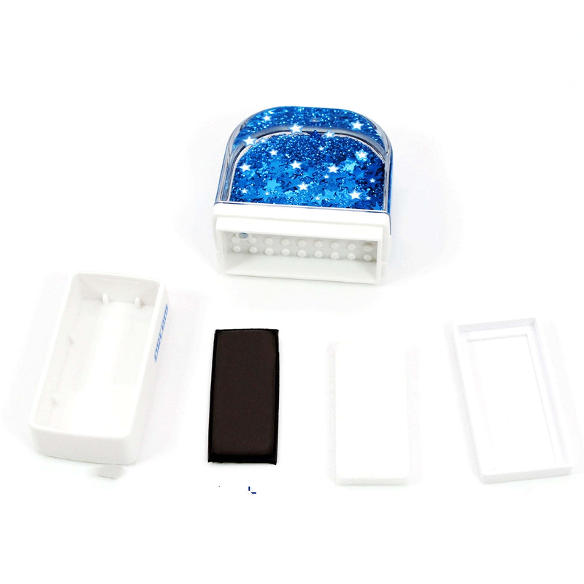 KidzGlide™ – Liquid Glitter Pencil Case | Quicksand School Stationery Pouch - enhanced image 2