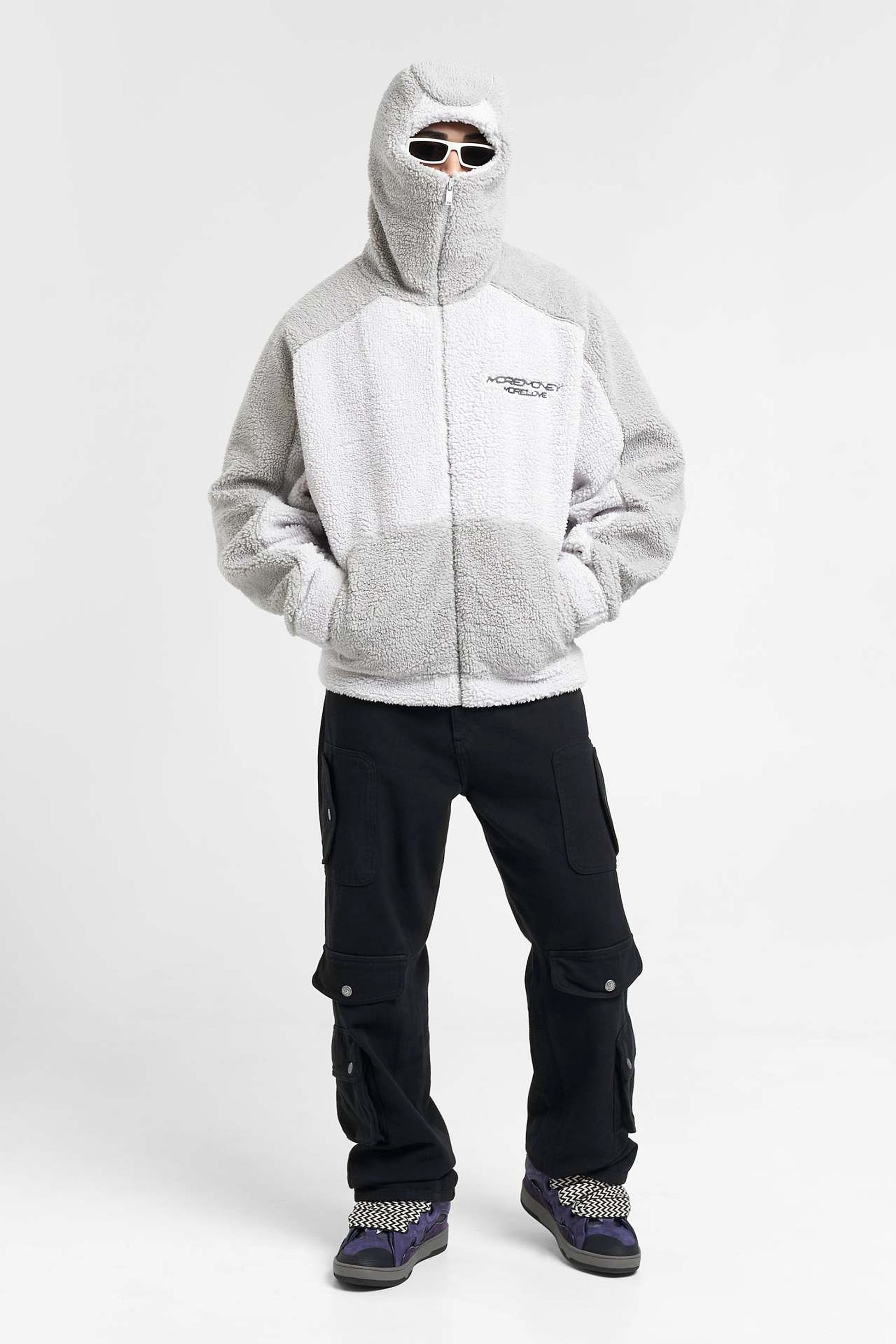 Lambswool Personalized Fashion Hoodie Warm Coat Jacket - enhanced image 2