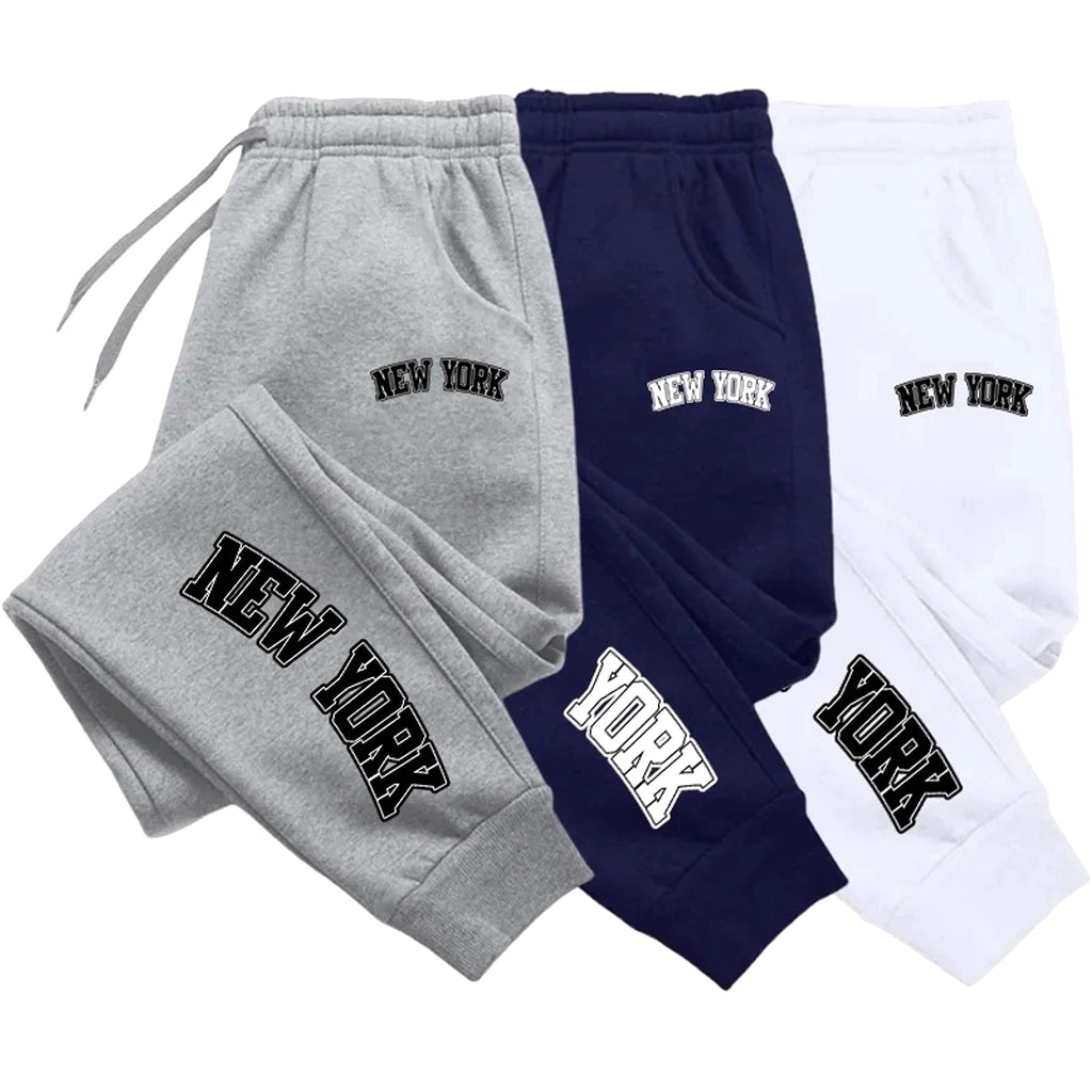 Letter Printed Casual Sports Straight Sweatpants Tracksuit Men - enhanced image 2