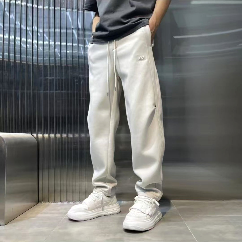 Loose Straight Track Sweatpants Casual Long Pants Men - enhanced image 2