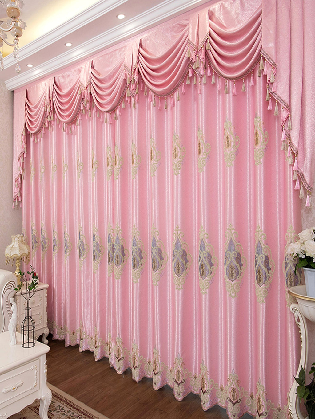 LuxeVellum™ – European Luxury Curtain Panels Without Valance - enhanced image 2