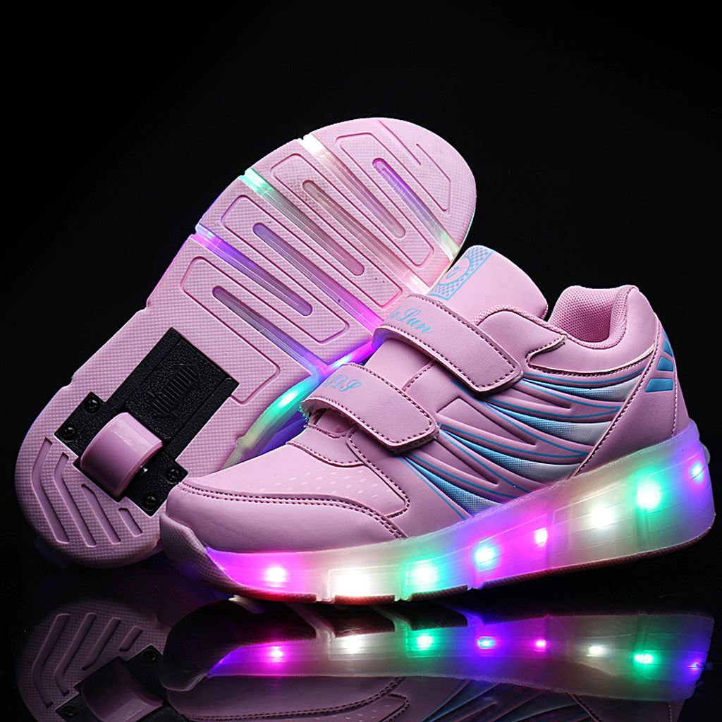 Women Ad Ult Double Roller Skates - enhanced image 2
