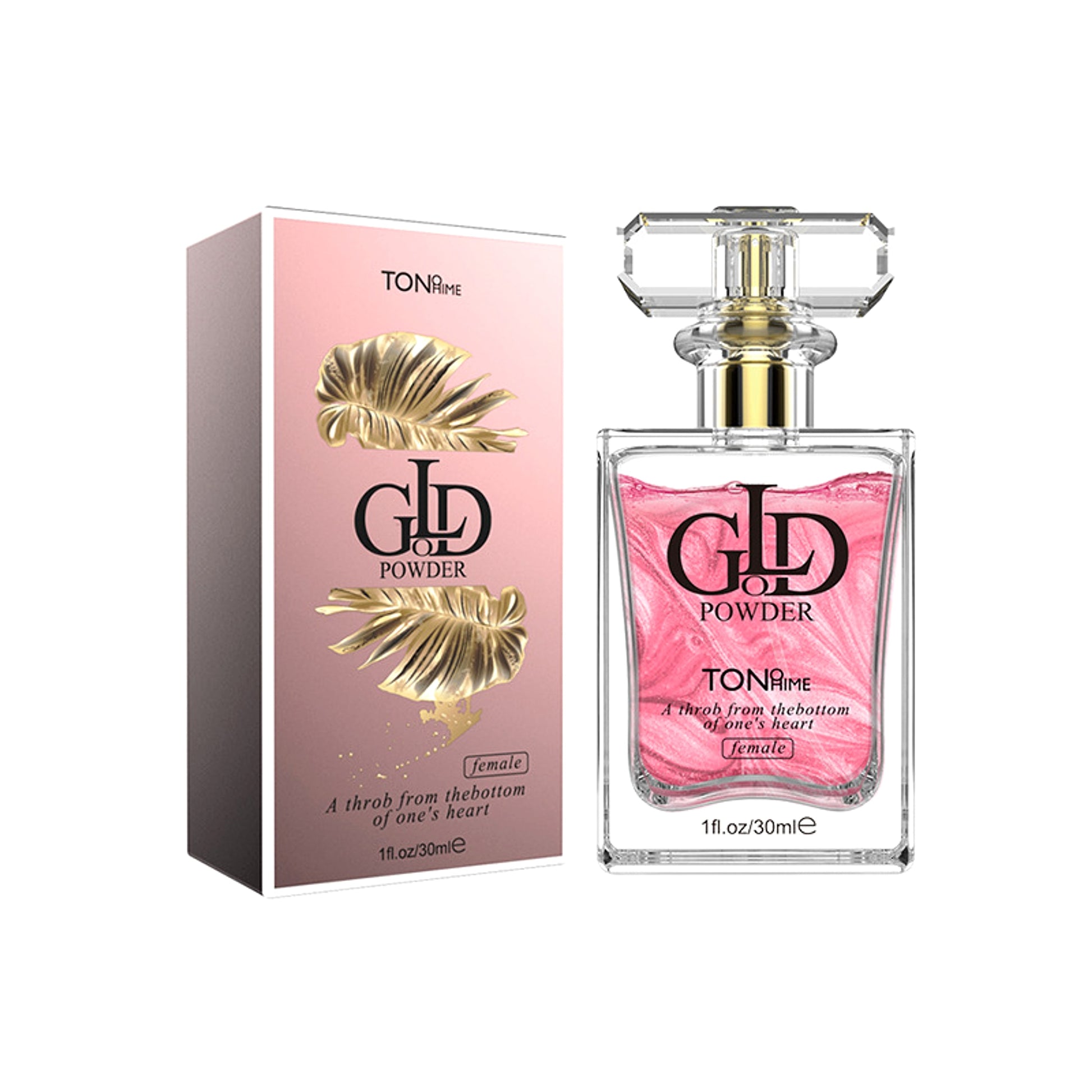 Men's And Women's Quicksand Gold Perfume - enhanced image 2