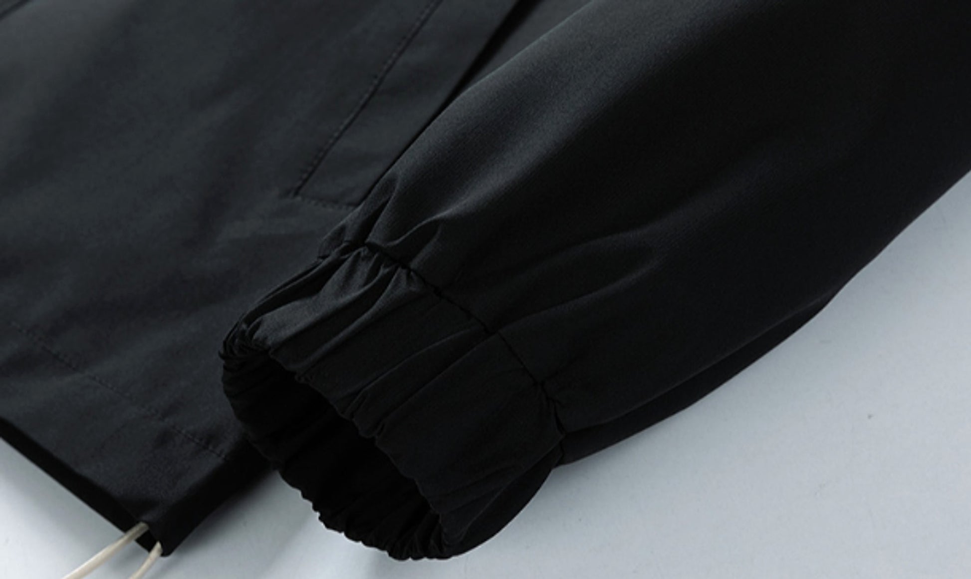 Men's Colorblock Hooded Loose Jacket Coat - enhanced image 2