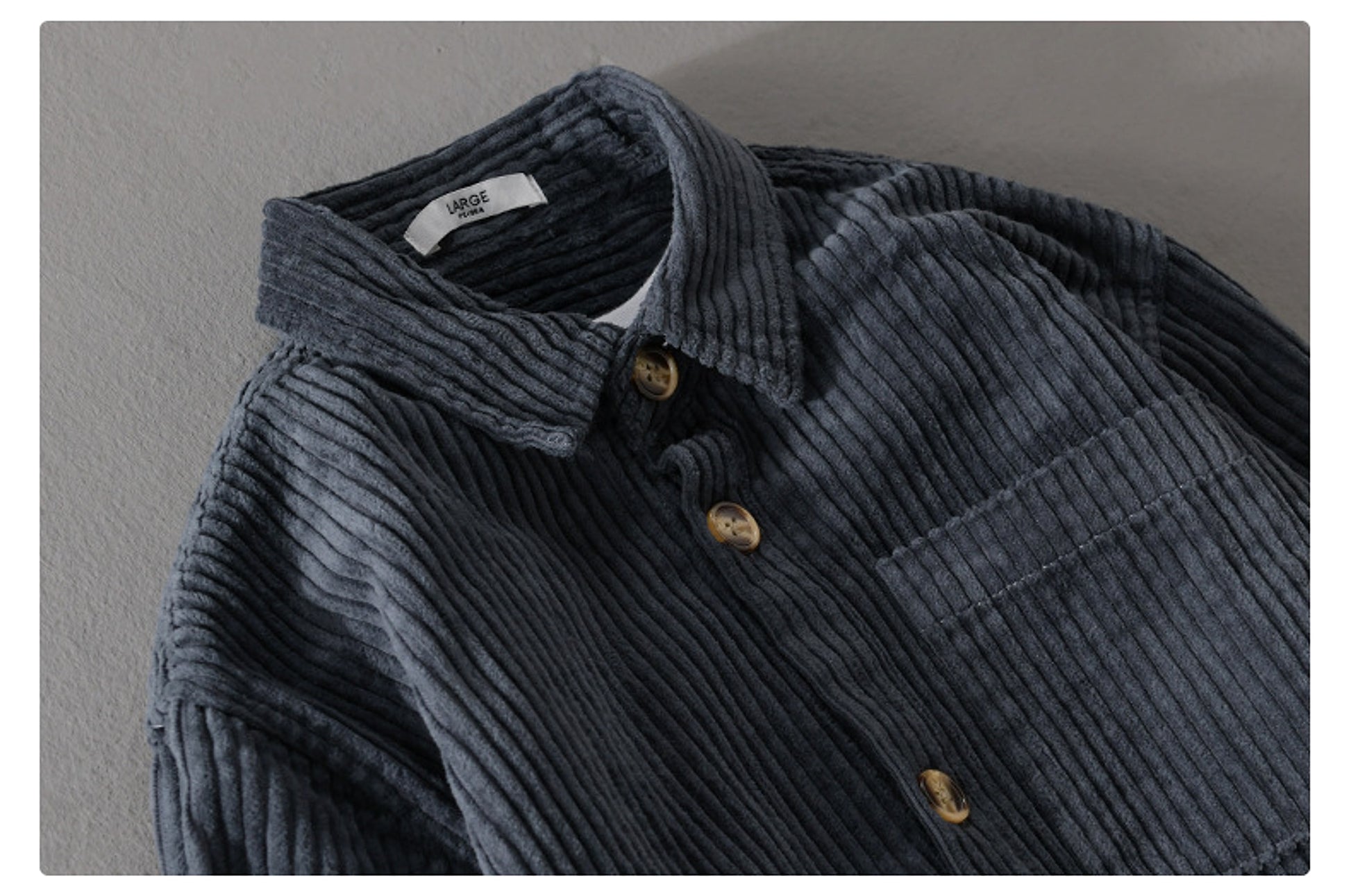 VelvEdge™ – Heavy Corduroy Overshirt Jacket - enhanced image 2