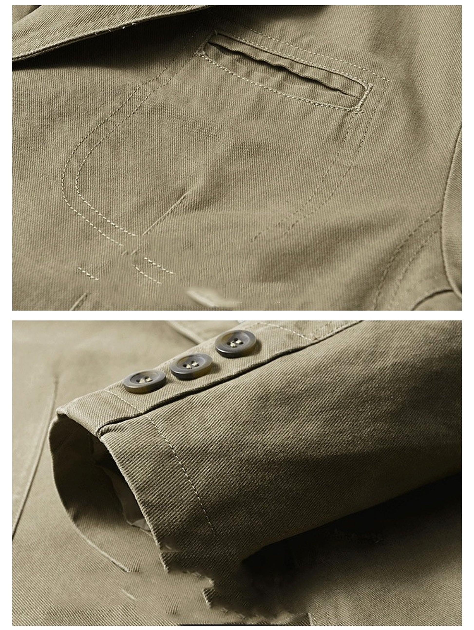 Men's Cotton Outdoor Business Jacket - enhanced image 2