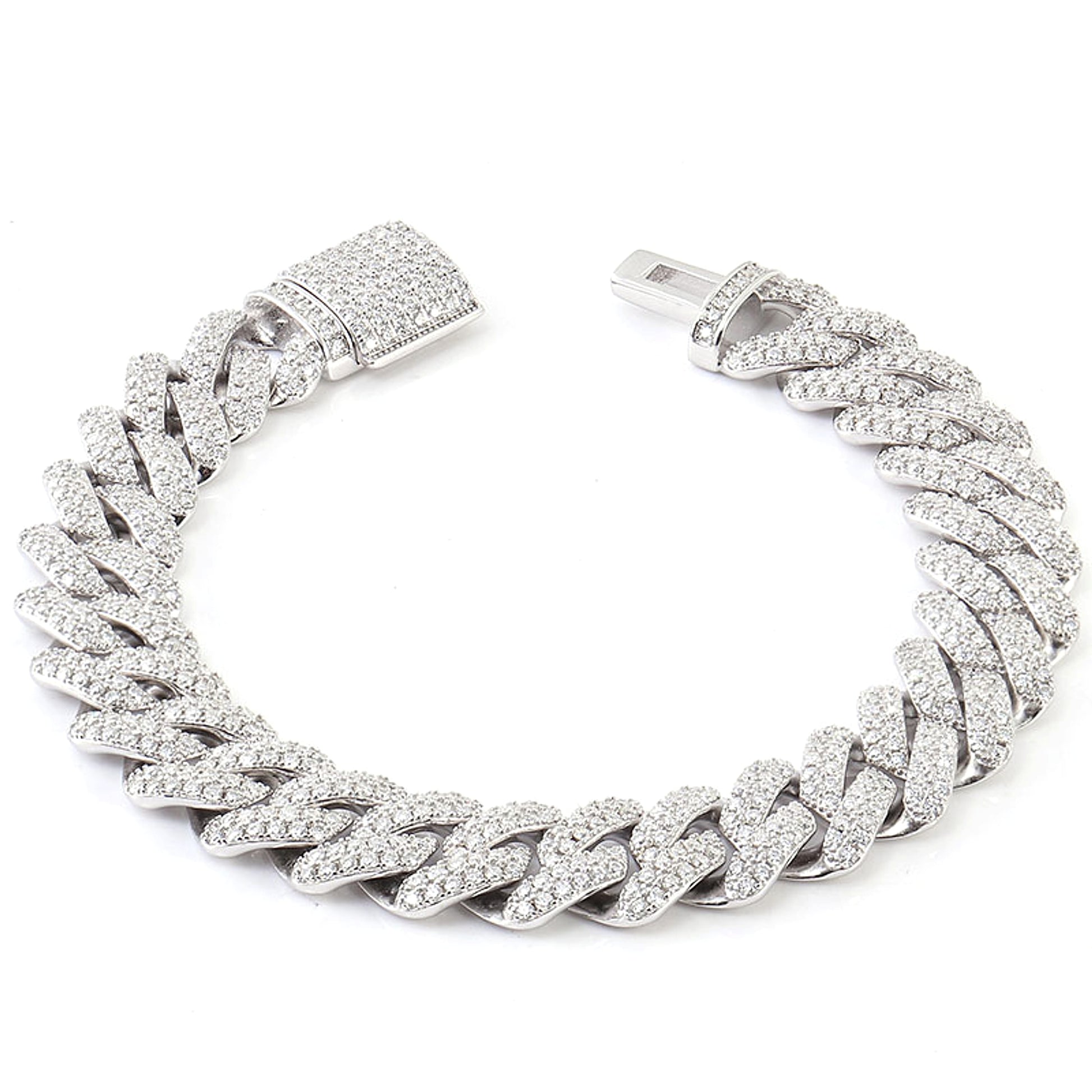Men's Fashion Personality Cuban Bracelet - enhanced image 2