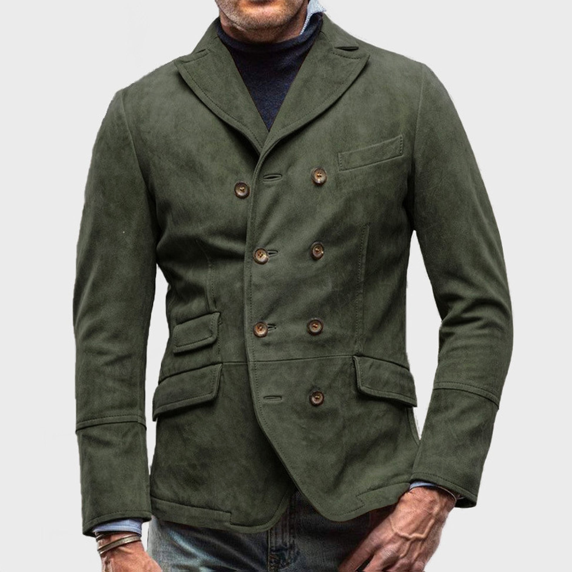 Men's Retro Casual Jacket Men's Jacket - enhanced image 2