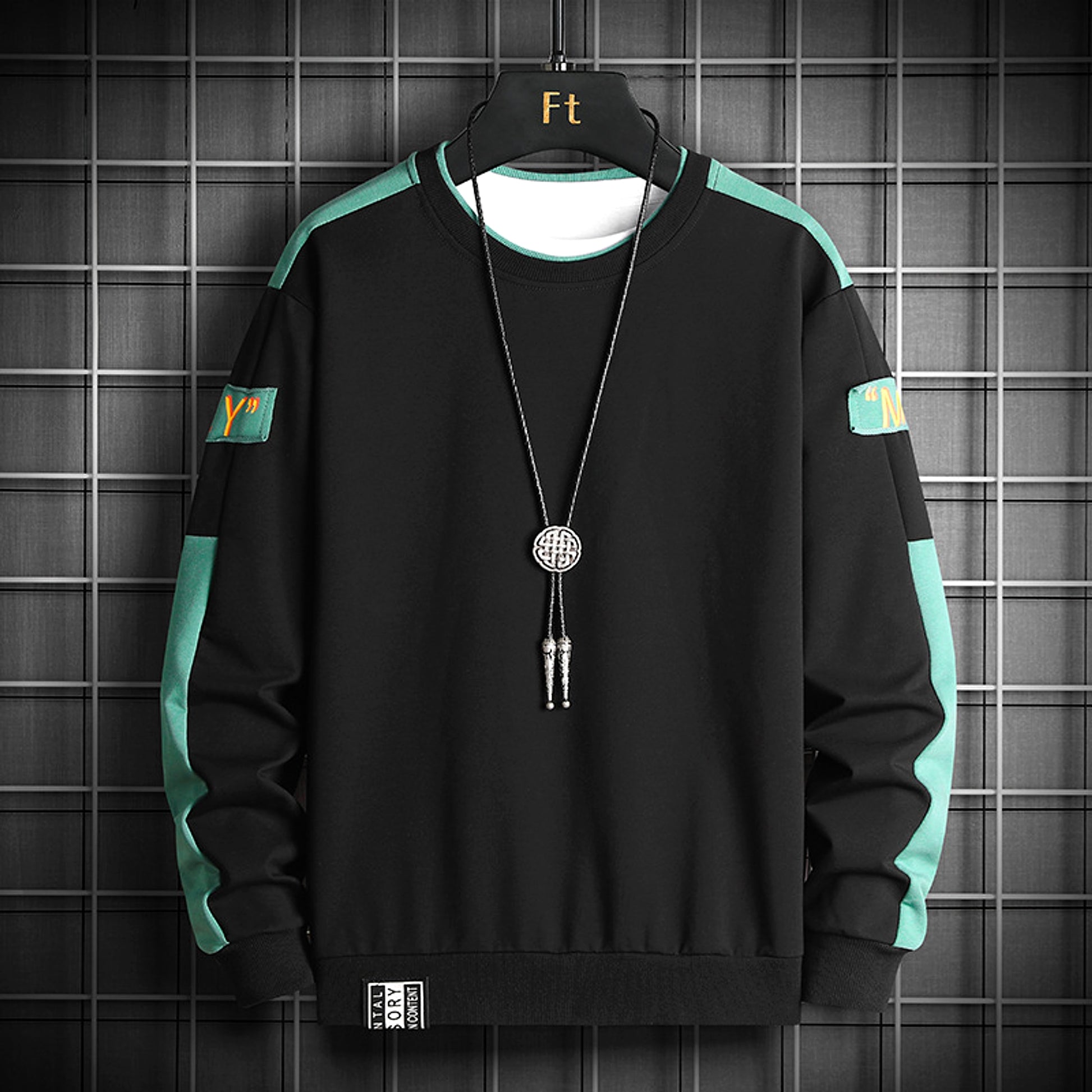 Men's Spring &amp; Autumn Casual Sports Round Neck Sweater - enhanced image 2