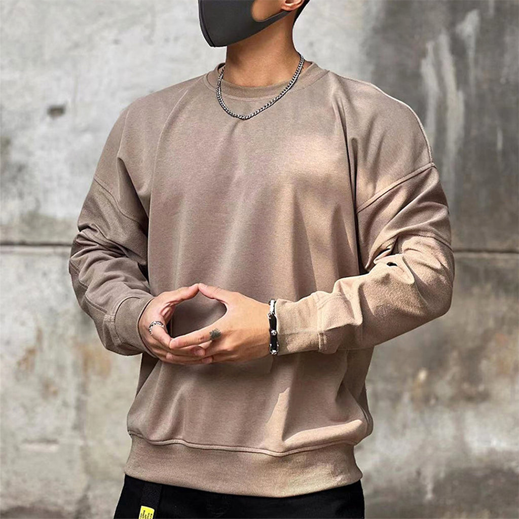 Men's Sweater Wear Loose Plus Size Terry - enhanced image 2