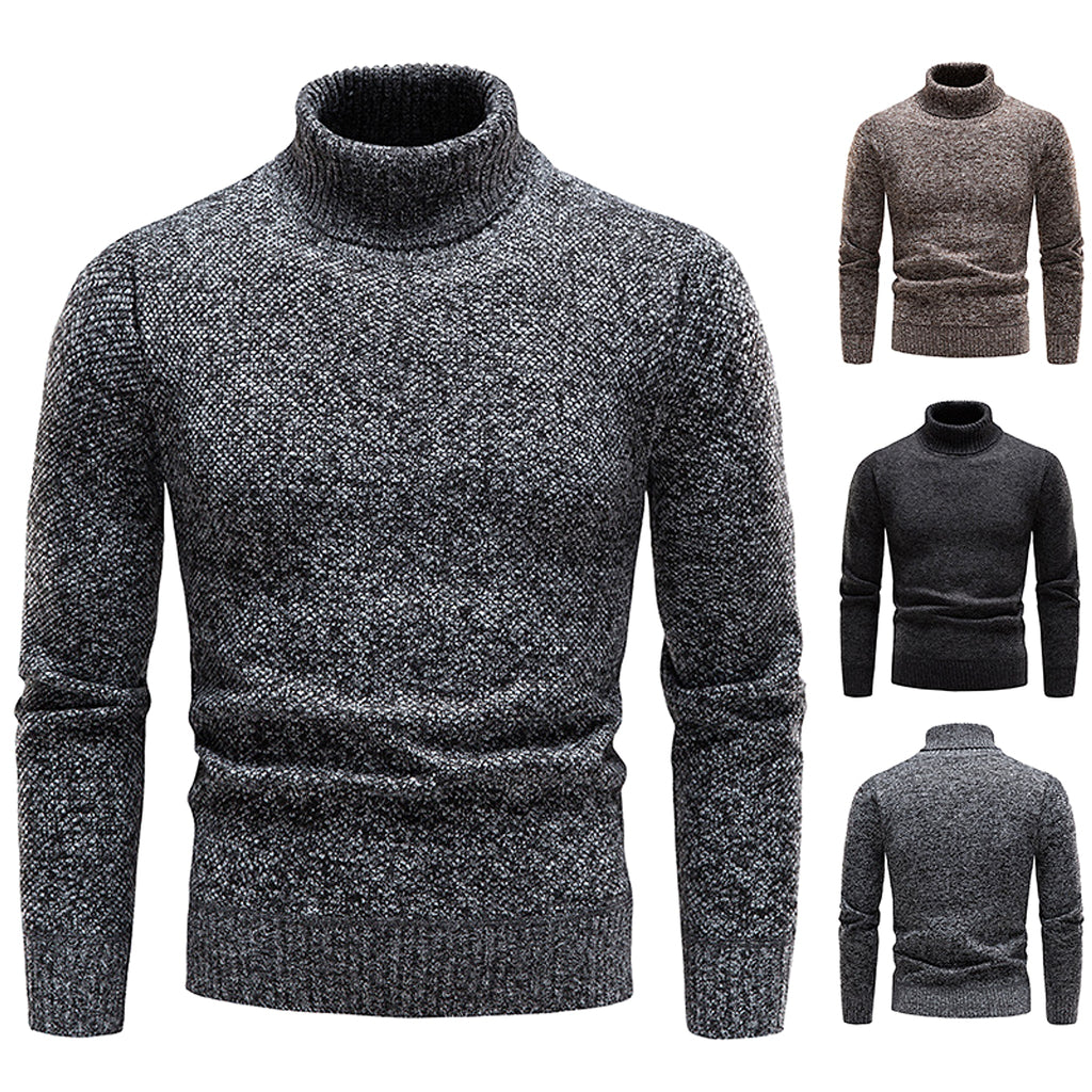 CoreLayer™ – Men’s Outer Turtleneck Knit Sweater - enhanced image 2