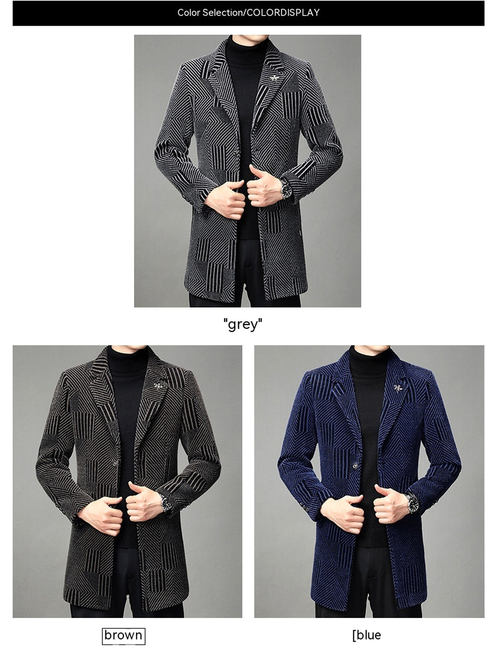 StormGuard™ – Men’s Autumn & Winter Windbreaker Coat - enhanced image 2