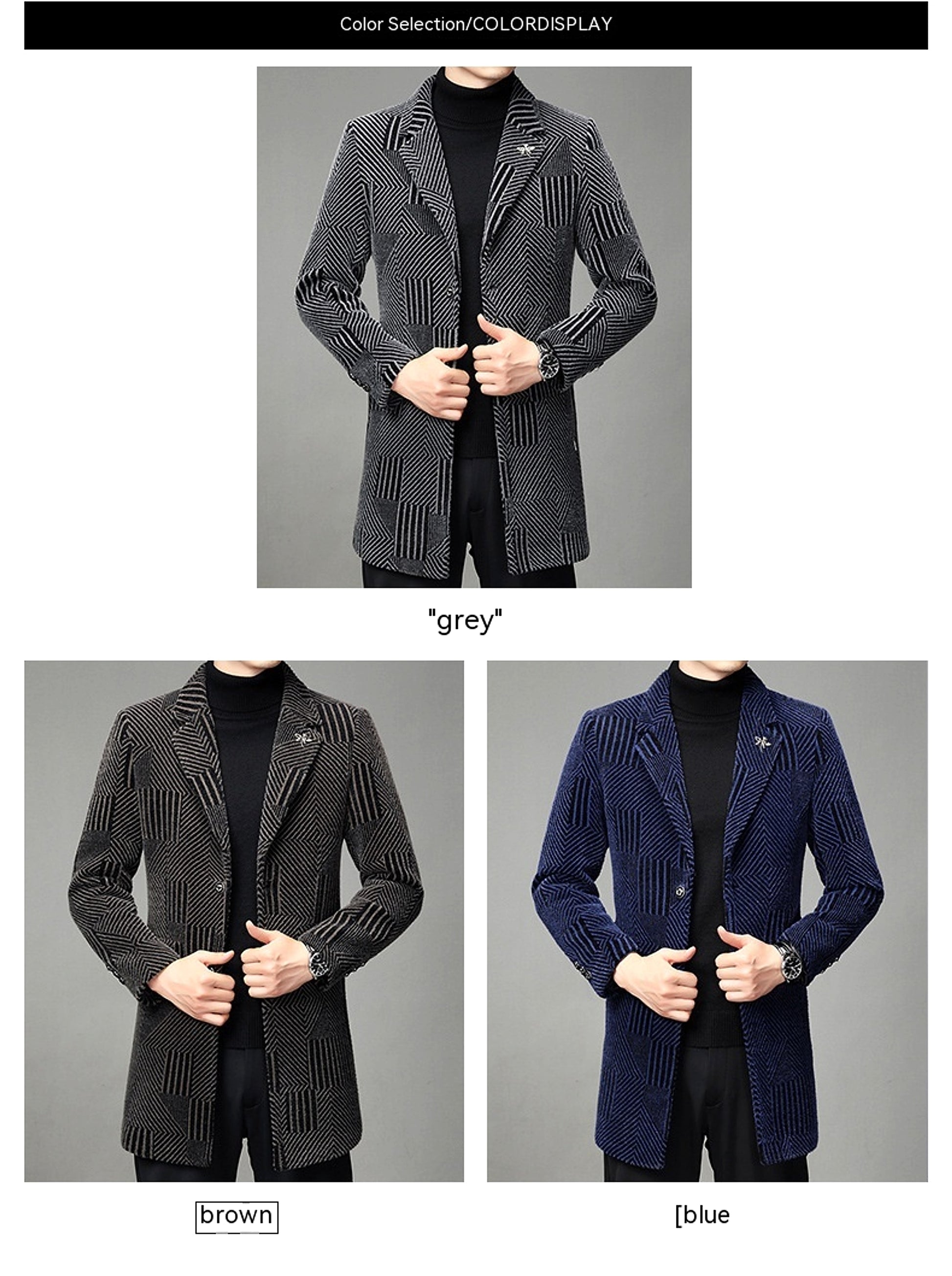 StormGuard™ – Men’s Autumn & Winter Windbreaker Coat - enhanced image 2