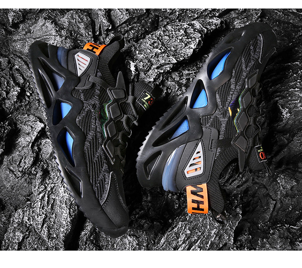 Mesh Breathable Sneakers Casual Men Shoes - enhanced image 2