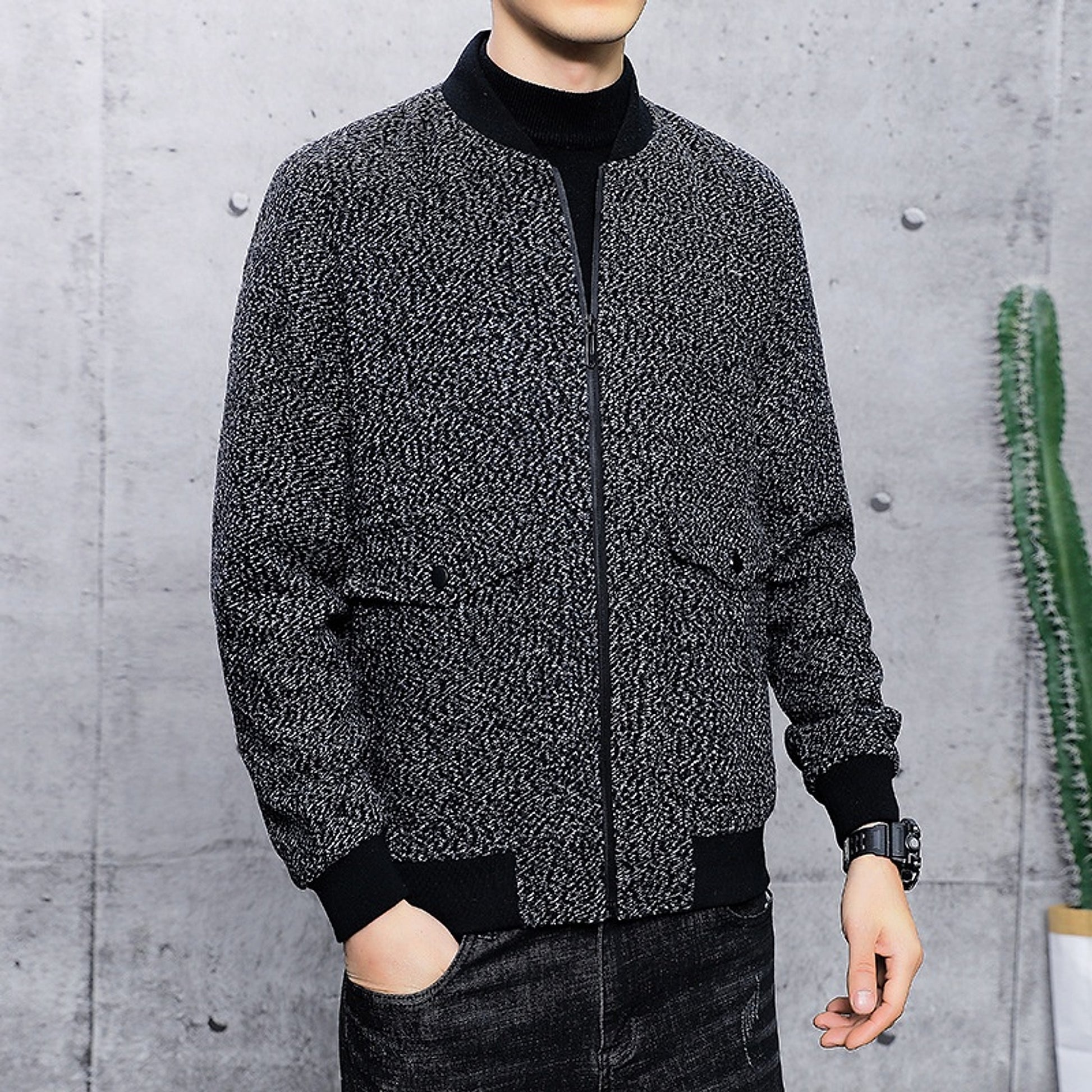 Middle-aged And Elderly Men's Jacket - enhanced image 2