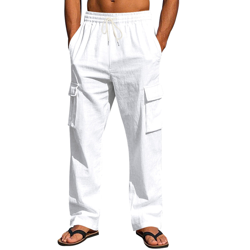 Multi-pocket Loose Casual Trend Wide-leg Pants - enhanced image 2