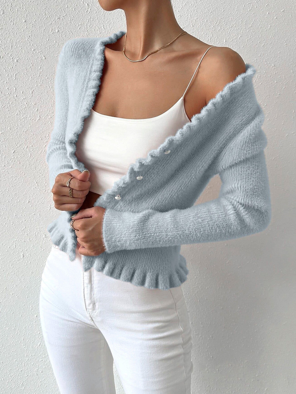 Pearl Embrace Cardigan – Haute Edition 25 - enhanced image 2