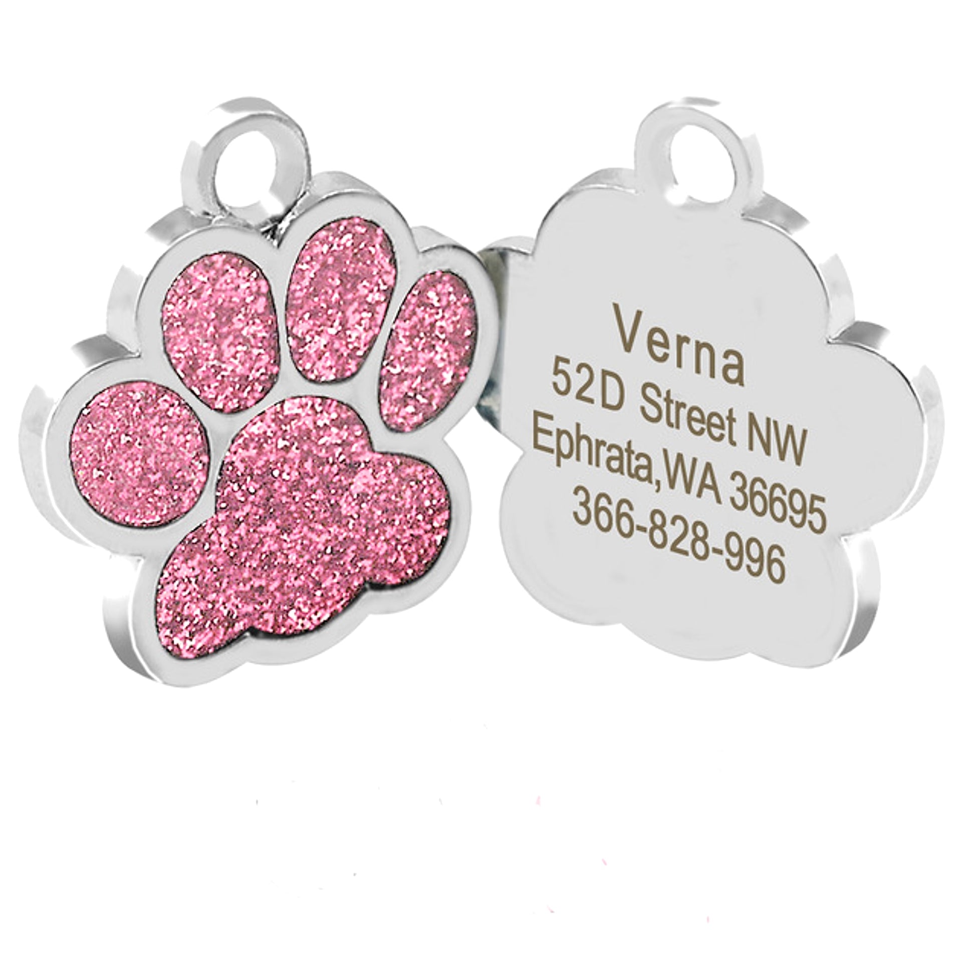 Personalized Engraved Pet ID Tags – Custom Name Collar for Dogs & Cats - enhanced image 2
