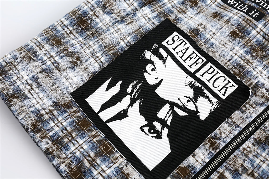Plaid DressShirt For Women - enhanced image 2