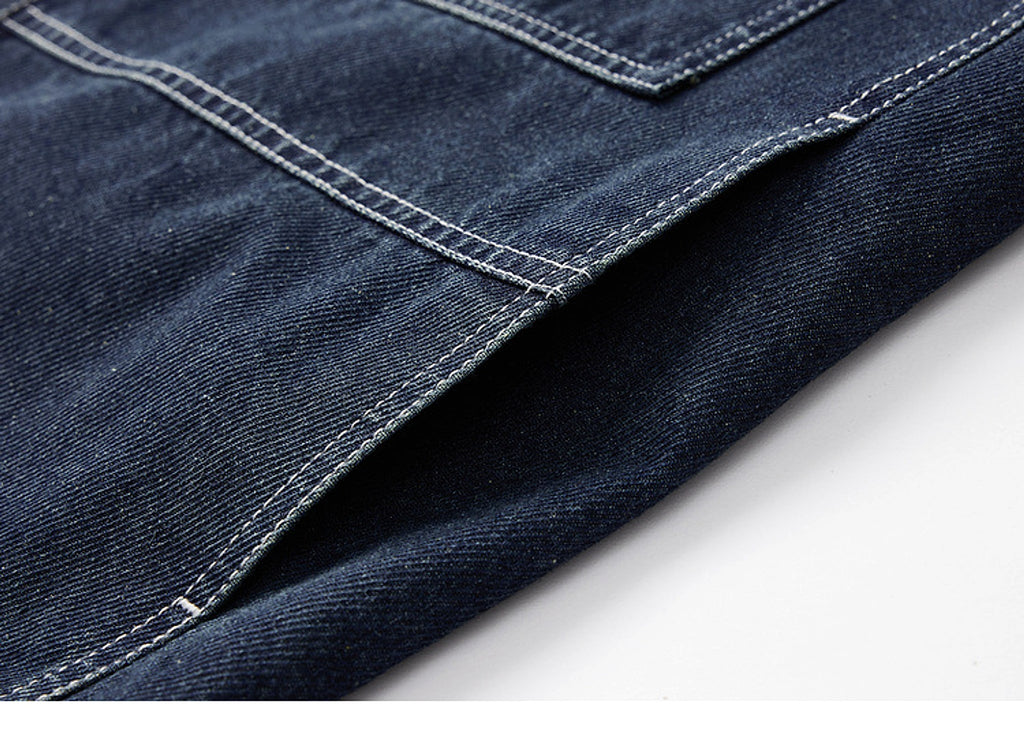 Pocket Decorative Lapel Men's Jacket - enhanced image 2