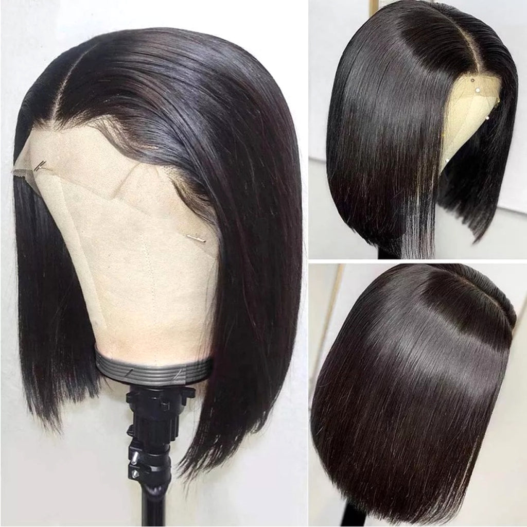 LuxeWave - Real Lace Headband Human Hair Silk - enhanced image 2