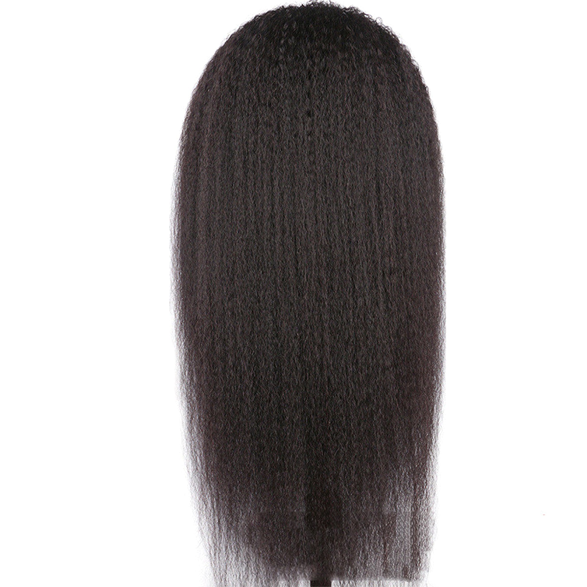 Real Strap Black Real Hair Ice Ribbon Headgear - enhanced image 2